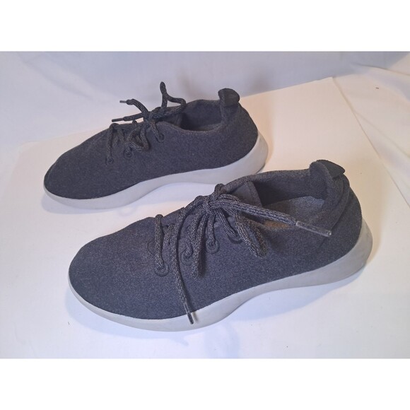 allbirds Wool Runners Mens Size 10 Gray Lace-Up Comfort Running Shoes Merino - Picture 3 of 7